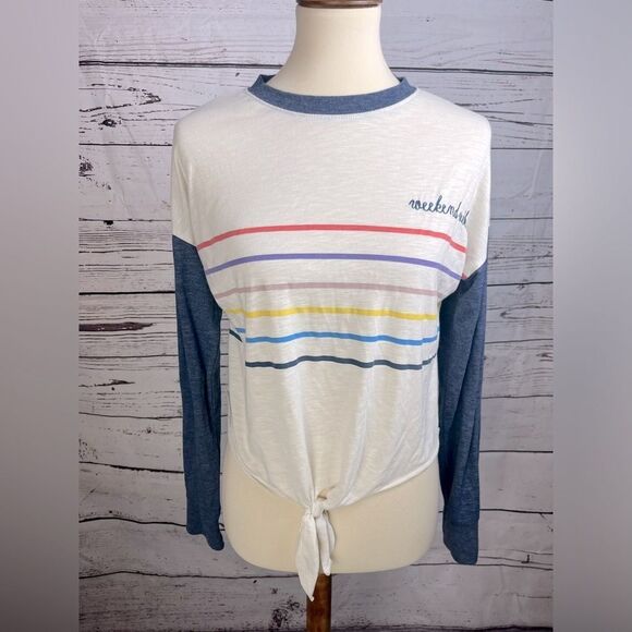 The Lounge Life Cropped Long Sleeve Tee - Picture 2 of 12